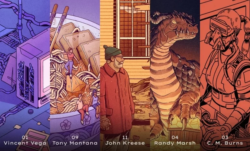 334-适用于Procreate的塑料画笔套装-虚幻之初