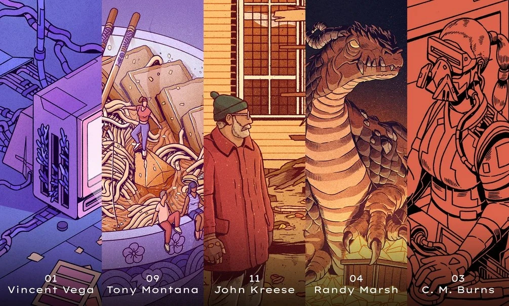 334-适用于Procreate的塑料画笔套装-虚幻之初