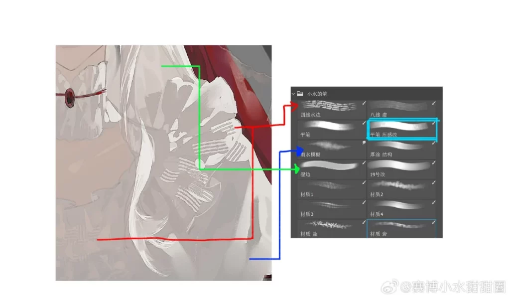 图片[4]-340-赛博小水甜甜圈 工作用刷子-虚幻之初