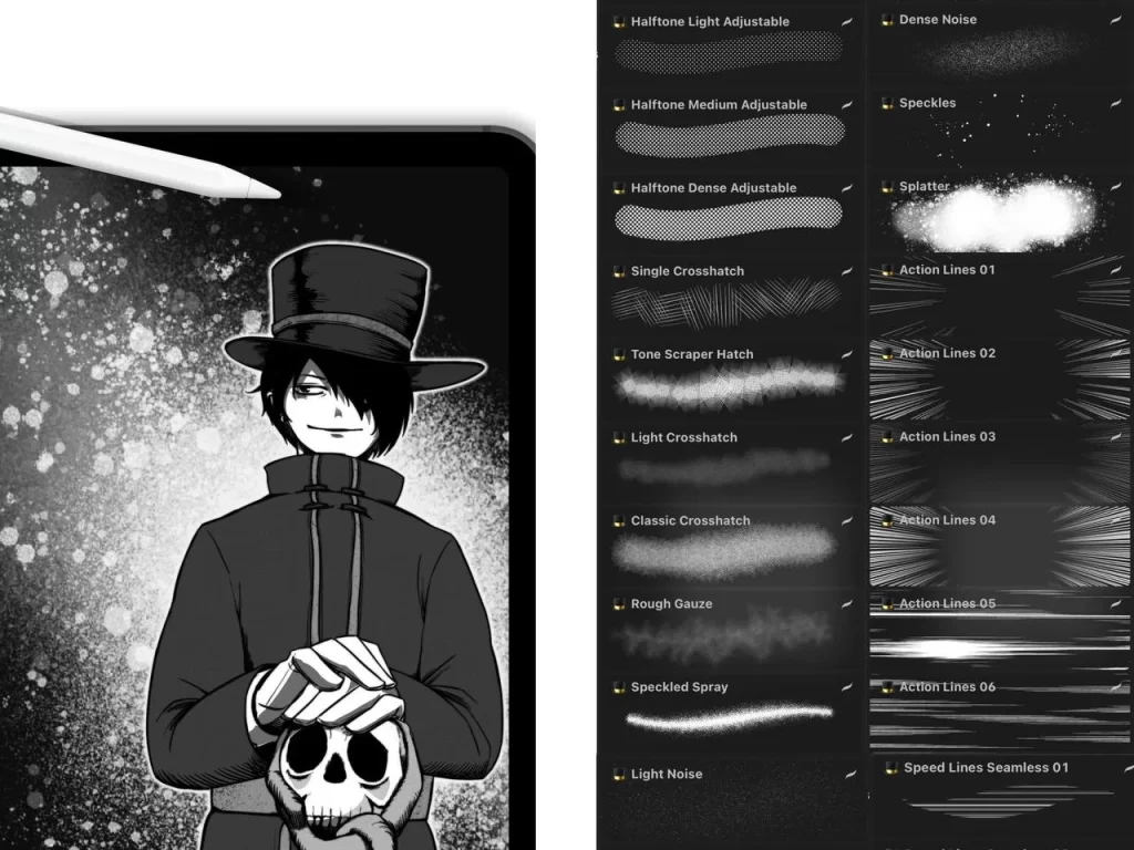 图片[4]-343-0支漫画笔刷套装-虚幻之初