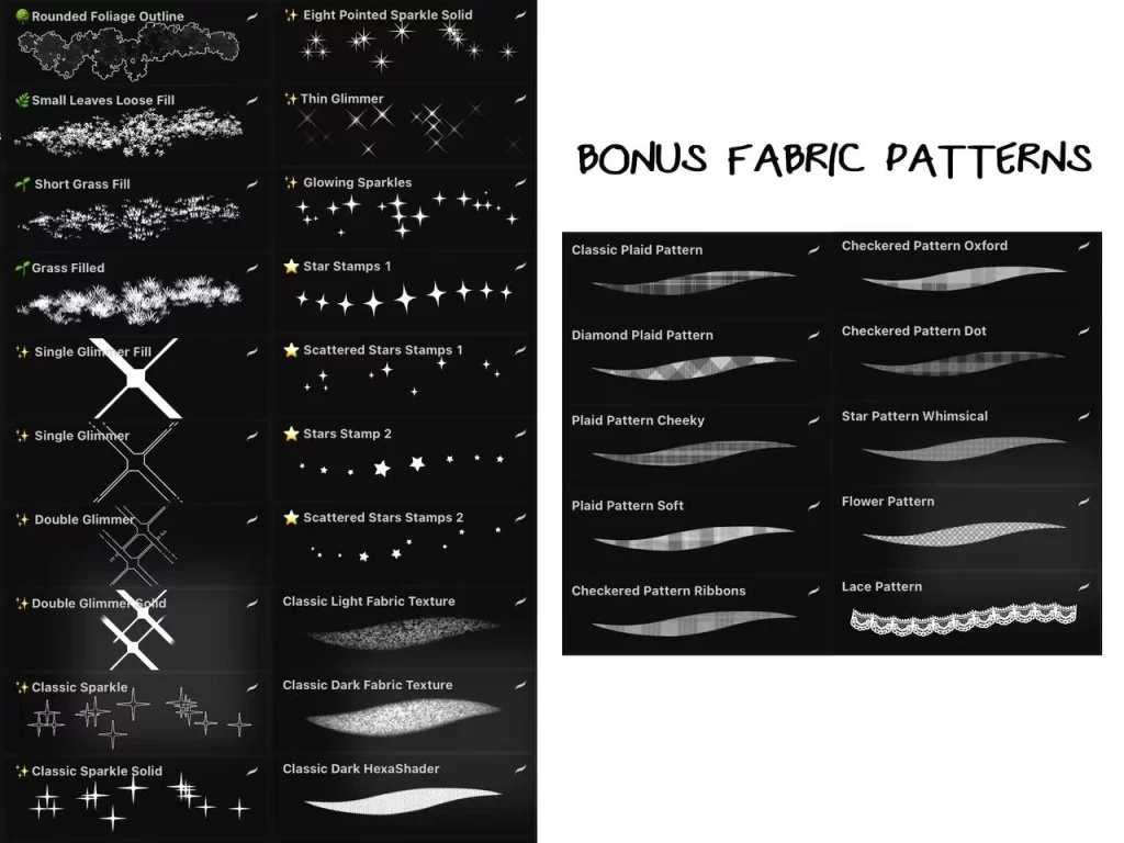 图片[2]-343-0支漫画笔刷套装-虚幻之初
