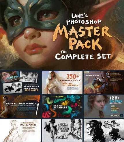 355-Lane 的 Photoshop 母带包-虚幻之初