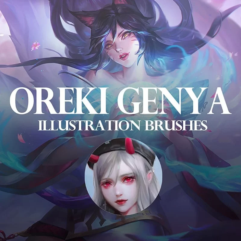 376-Patreon 画笔 2024 年基础插图 + 油画-虚幻之初