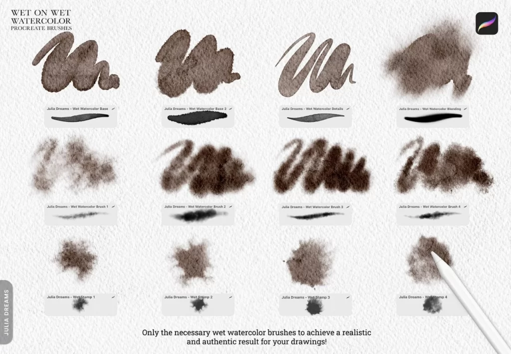 图片[2]-383-Procreate 湿画水彩笔-虚幻之初