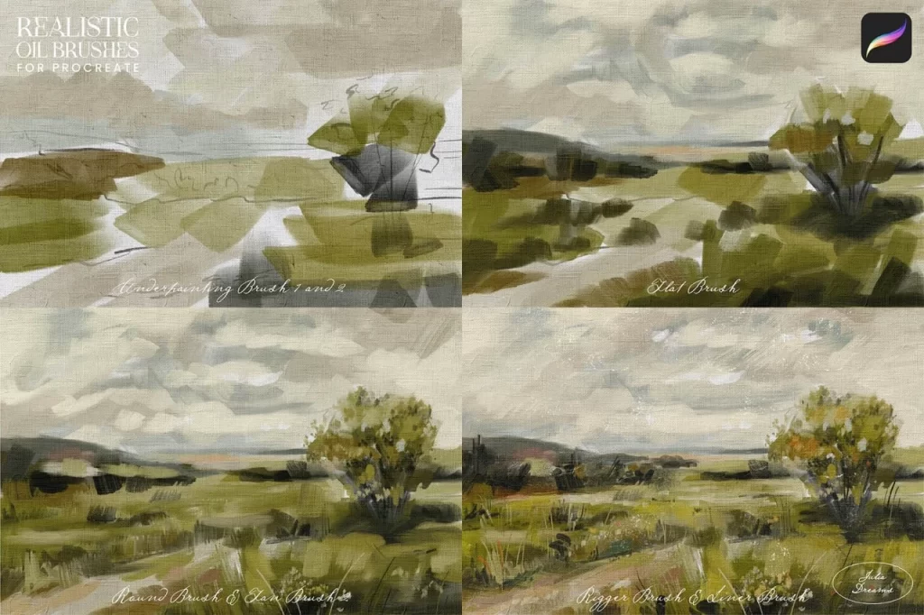 图片[2]-388-Procreate 写实油画笔-虚幻之初