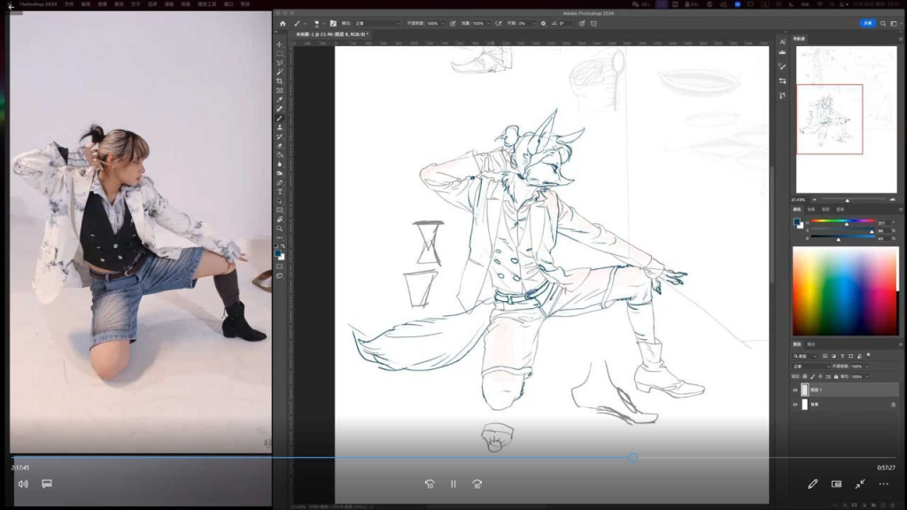 DM袋喵速写团练第4期2025 | DM Daimiao's Sketching Workshop - Season 4 (2025)-虚幻之初