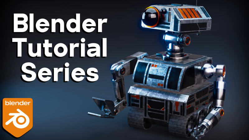 科幻建筑机器人（Blender教程系列）-虚幻之初