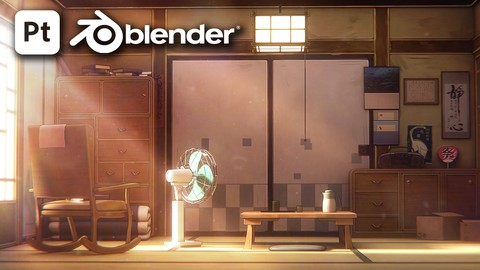 动漫环境大师班 - 搅拌机与Substance Painter-虚幻之初