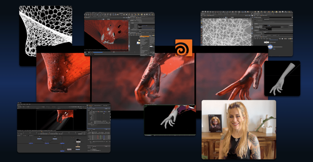 图片[2]-在胡迪尼中重现《暗黑破坏神IV》中的 肉体传送门 在胡迪尼中重现《暗黑破坏神IV》中的 肉体传送门 3小时教程 教程文件包含 支持 DoubleJump学院认证 终身访问与更新 85美元 立即报名（85美元） *本教程以西班牙语授课。 字幕可用： 英文 ·韩语·中文（简体）·日语·印地语 ·阿拉伯语-虚幻之初