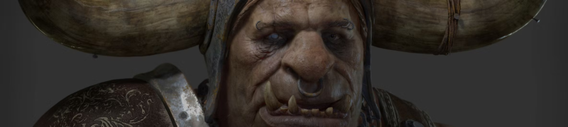 Zbrush、Maya、Photoshop、Substance Painter和Unreal 从零开始创作一个新的生物半身像-虚幻之初