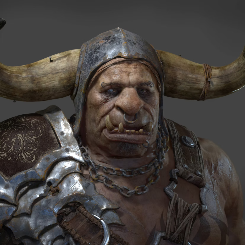 图片[3]-Zbrush、Maya、Photoshop、Substance Painter和Unreal 从零开始创作一个新的生物半身像-虚幻之初