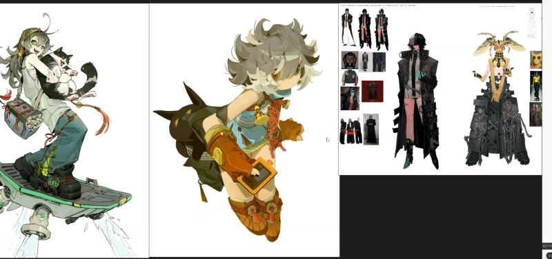 蚂蚁八手王速写蚂拉松 有课件笔刷-虚幻之初