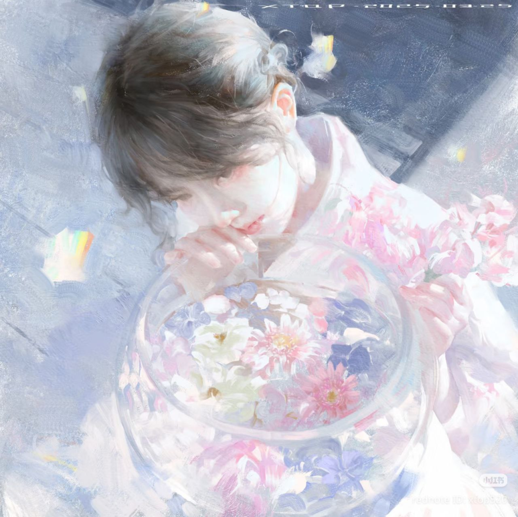 氛围感厚涂色彩人像系统课 | Atmospheric Thick Painted Color Portrait System Course-虚幻之初