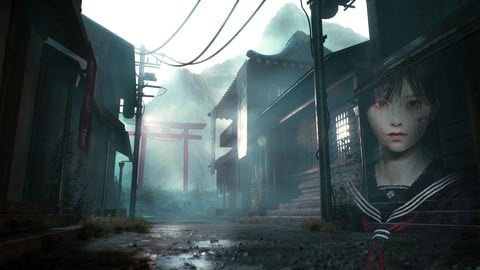 31-完整搅拌机到虚幻引擎5课程（寂静岭F）打造一个电影感十足的《寂静岭F》游戏环境-虚幻之初