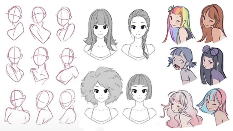 如何画漫画女孩 与亚洲·拉多夫斯卡合作 4.7 (39) 从零开始学习画可爱的女性漫画角色。-虚幻之初