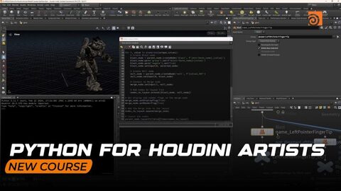 为HOUDINI艺术家打造的PYTHON-虚幻之初
