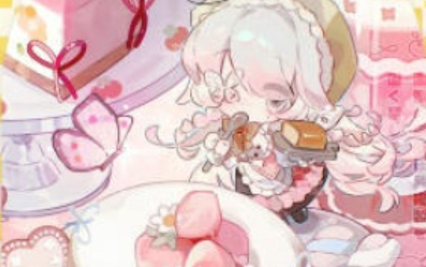 秋秋晚信第2期Q版立绘清透色彩团练2026【画质高清有课件笔刷】-虚幻之初