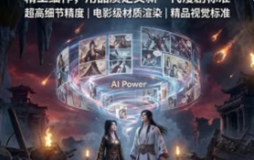 云驿AI精品3D漫剧S级玄幻穿越修真动画短剧全流程教学2026【画质不错有资料】-虚幻之初