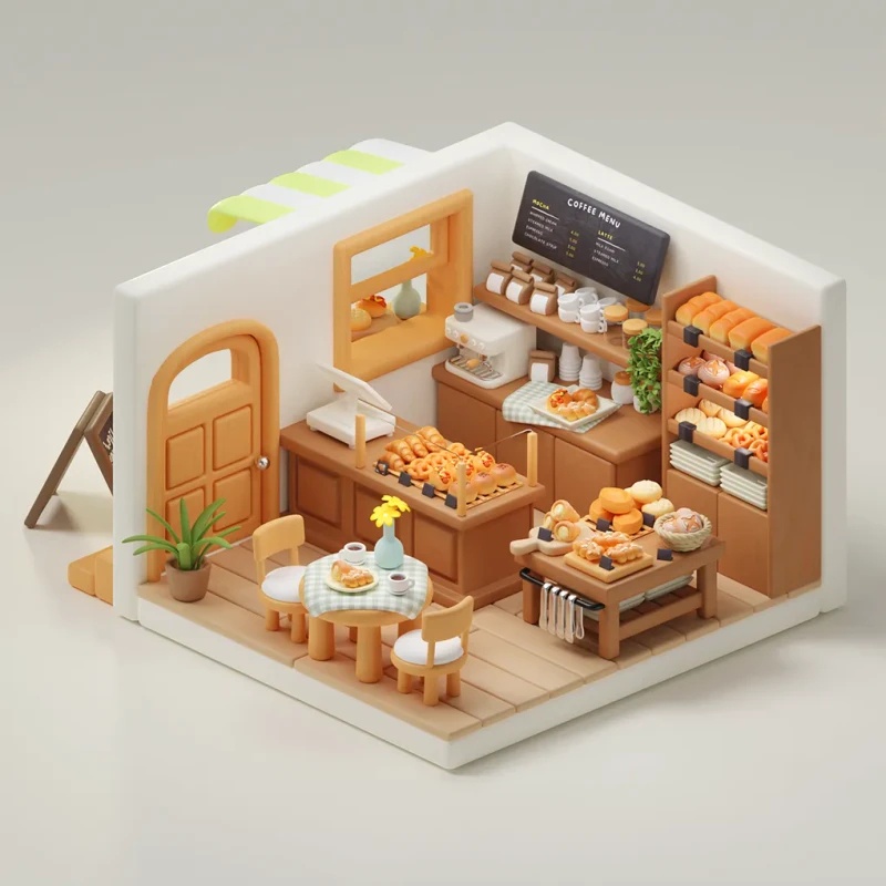 在Blender中创建可爱的3D模型-虚幻之初