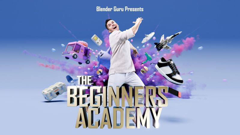 学习基础搅拌机技能 Blender Guru 学院是 Andrew Price 为初学者打造的一门综合课程。-虚幻之初