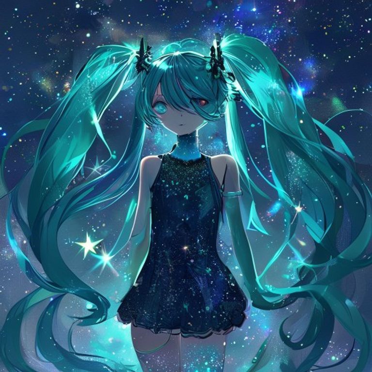 #252 初音在星空下 | 更多教程-虚幻之初