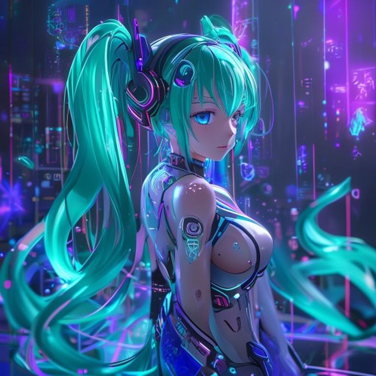 #276 C4D 3D动画完整指南 | 初音未来AI插图-虚幻之初