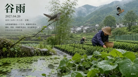 【362】谷雨|雨生百谷,春尽夏临-虚幻之初