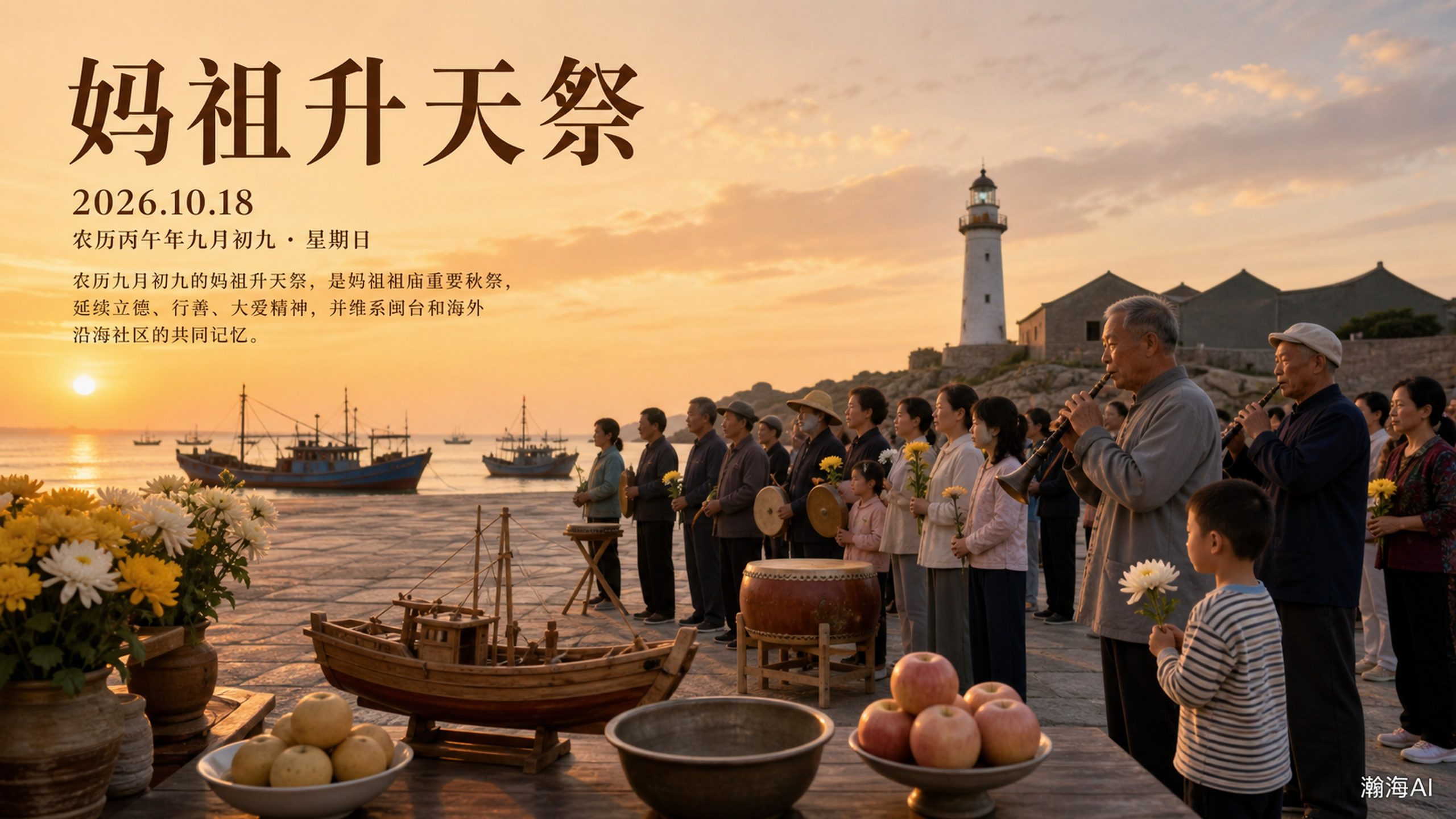 [417] 中国文化故事：妈祖升天祭