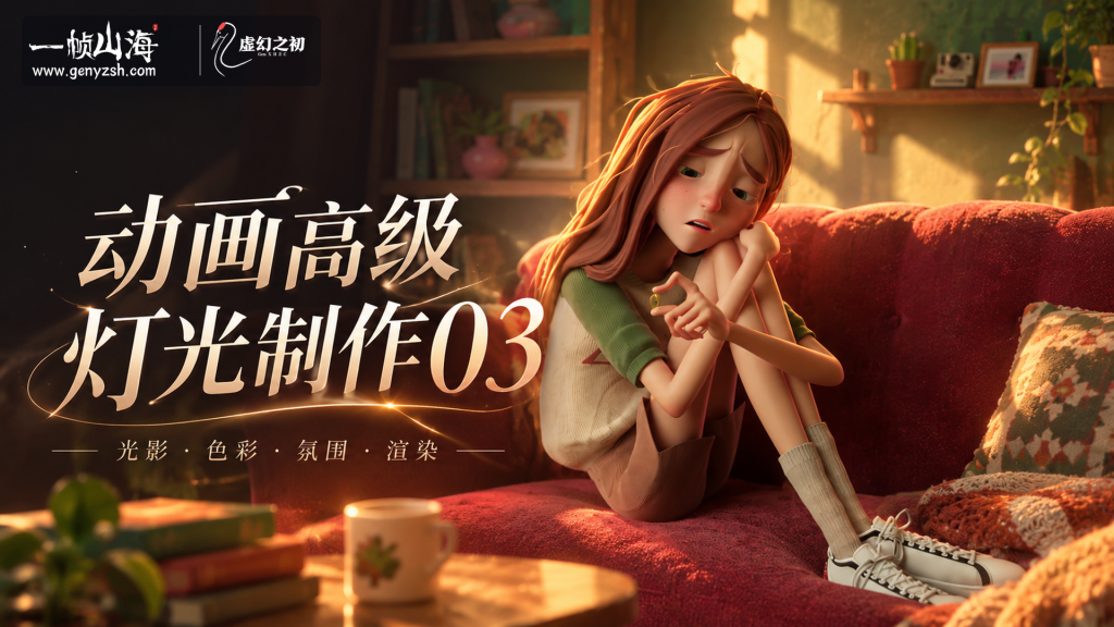 Blender 动画高级灯光制作03-虚幻之初