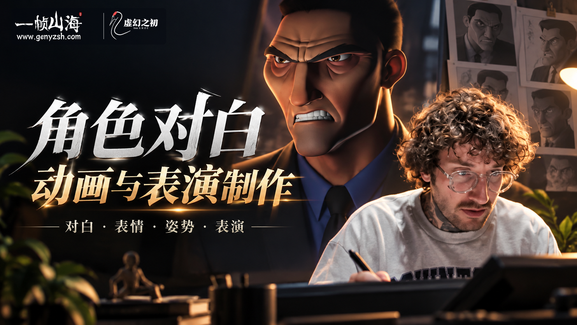 角色对白动画与表演制作