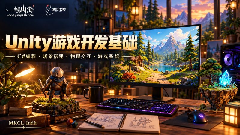 Unity 游戏开发基础｜MKCL India / Unity Game Development Foundations-虚幻之初