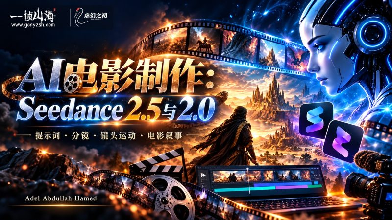 AI 电影制作：精通 Seedance 2.5 与 Seedance 2.0｜Adel Abdullah Hamed / Ai Filmmaking, Master Seedance 2.5 & Seedance 2.0-虚幻之初